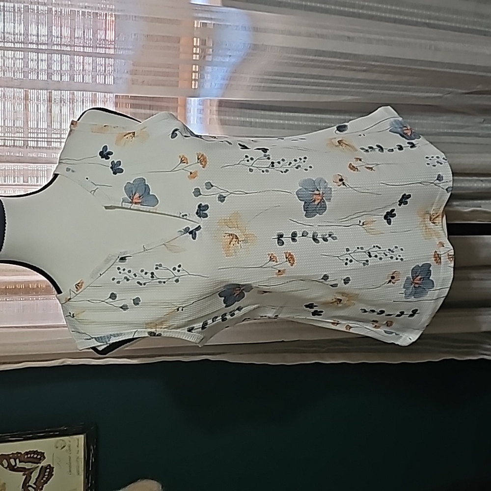 3 for $30 White floral top